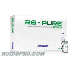 R6-Pure for sale | GHRP-6 Peptide 5mg/vial x 10 Vials | Meditech 